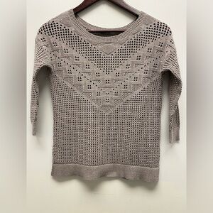 4 for $25 🌸 American Eagle Outfitters Beige Knit Crew Neck Sweater